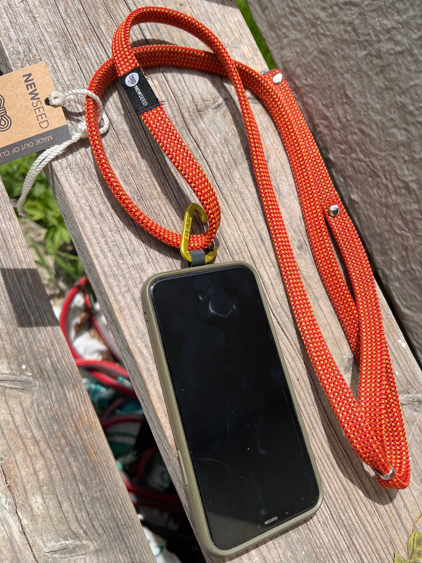 Stylische Handybänder aus Kletterseil|  Nachhaltig & made in Germany