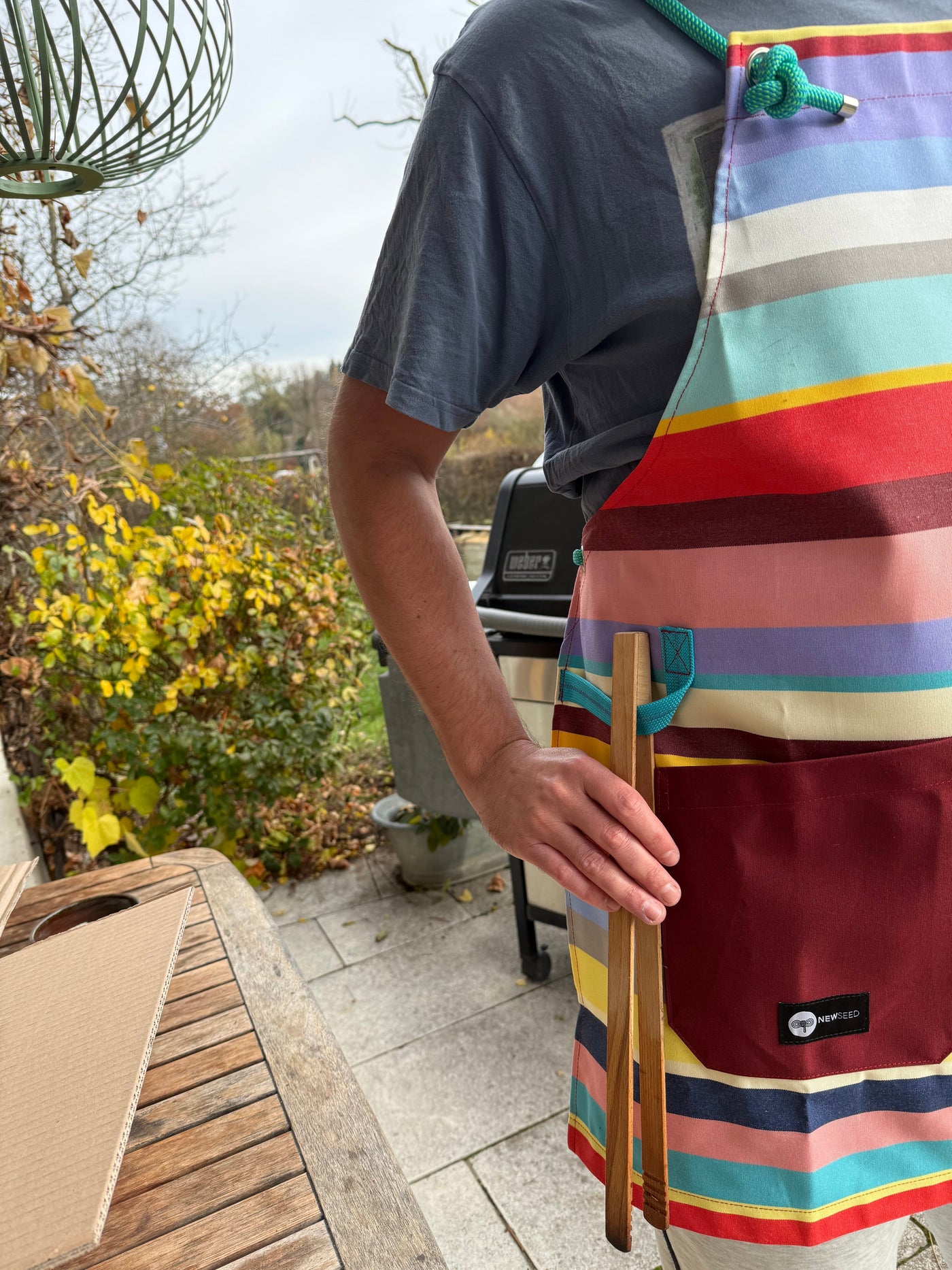 Schürze Kletterseil