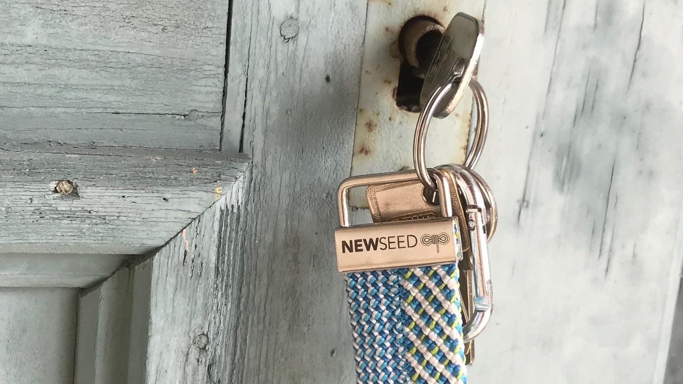 Schlüsselanhänger Kletterseil, recycelt von NEWSEED
